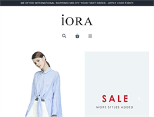 Tablet Screenshot of iora.com.sg
